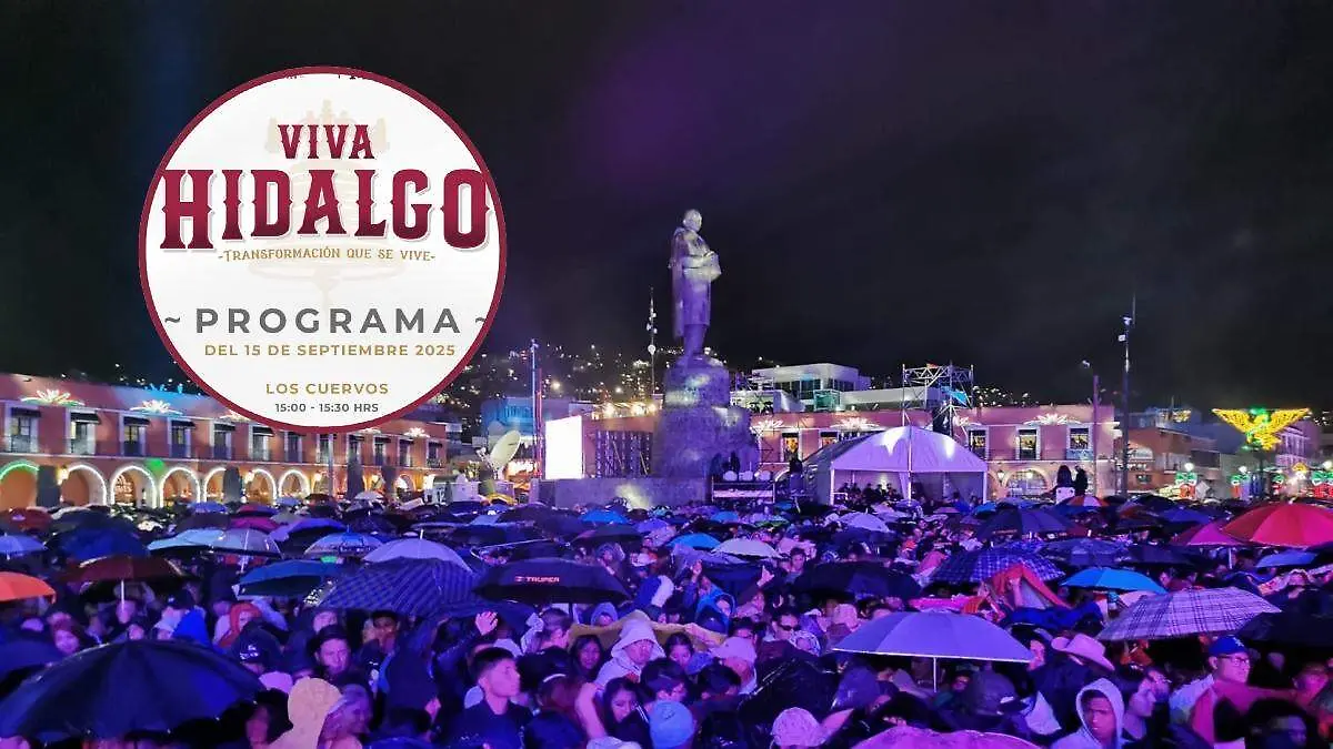 Grito de Independencia Pachuca 2025