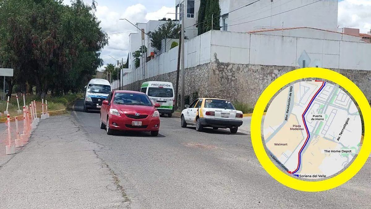 alerta vial pachuca doble circulación nuevo hidalgo obras