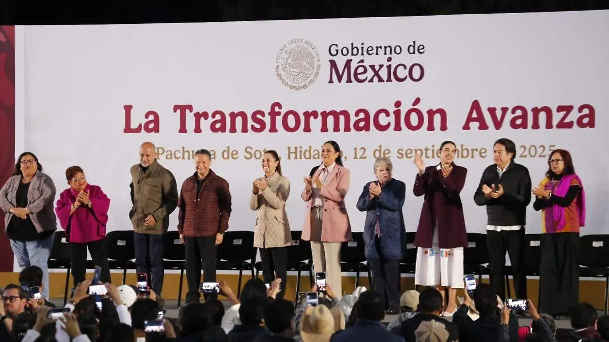 Claudia Sheinbaum en Hidalgo