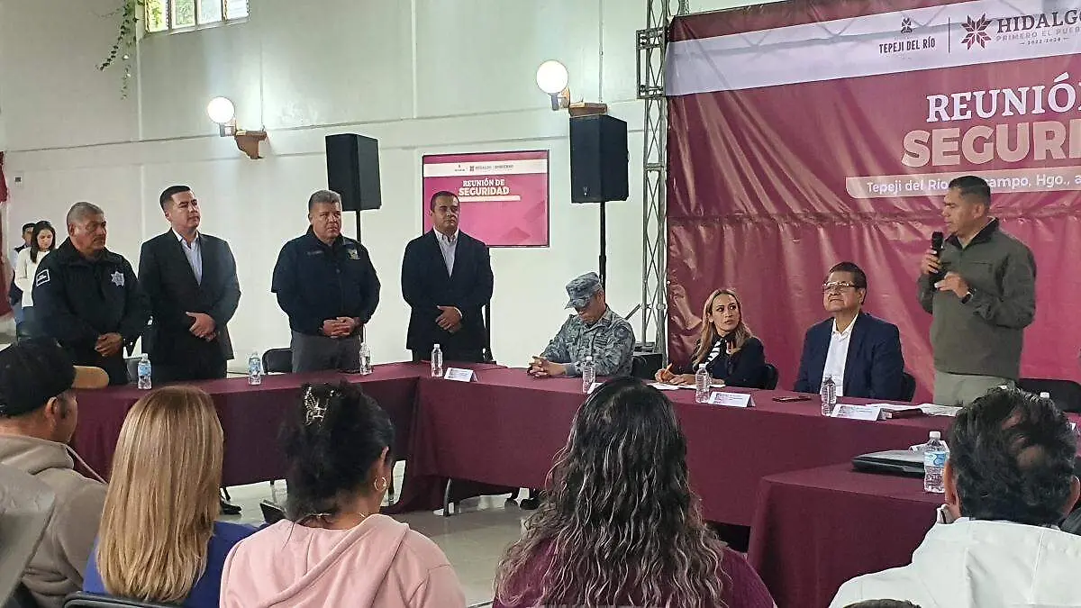 Reunión de seguridad