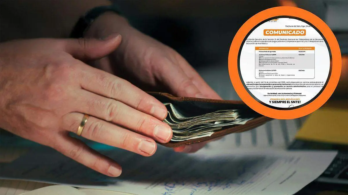 pagos snte hidalgo maestros diciembre 2025