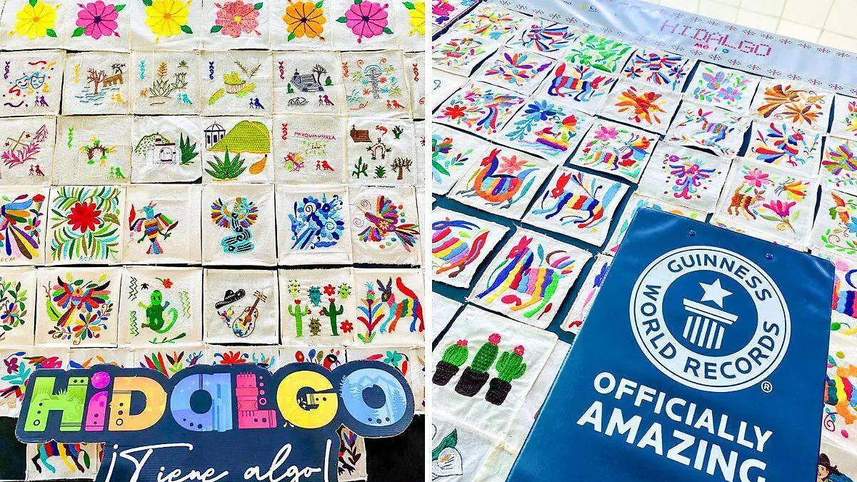 récord guinness bordados y tejidos