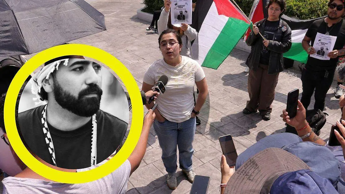 liberan hidalguense retenido gaza israel Al Muatasem