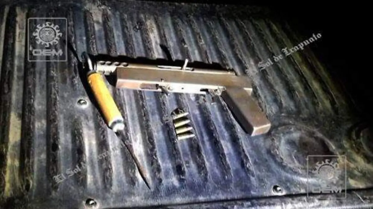 Detenido con arma de fuego hechiza  (1) OKOKOK