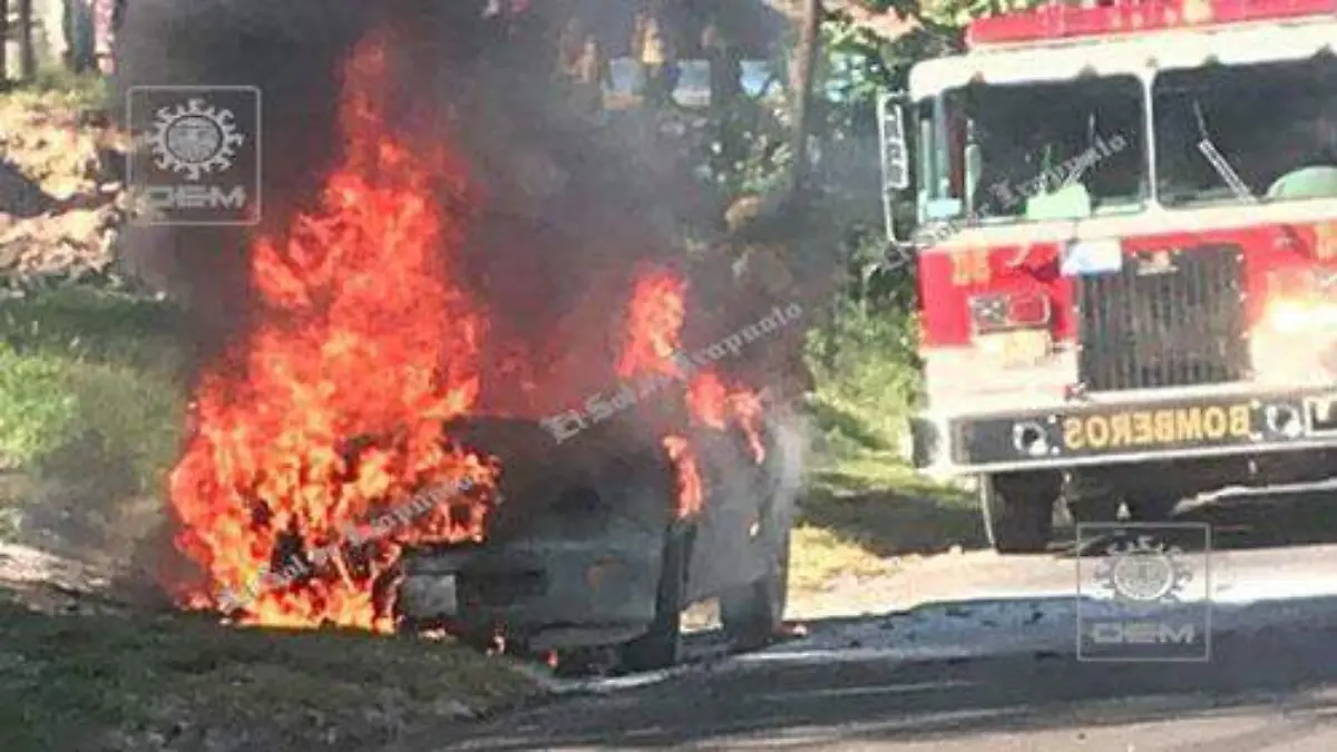 VEHICULO EN LLAMAS OK