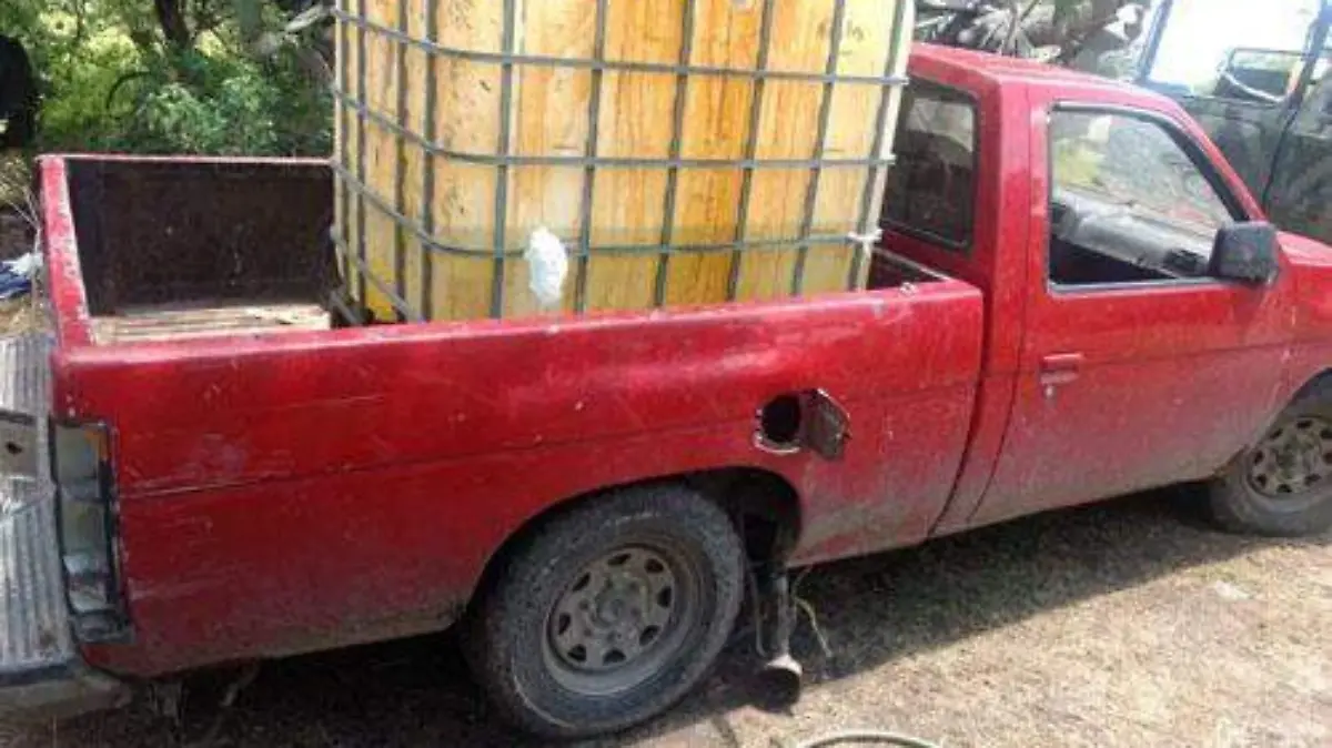 aseguran camionetas OK