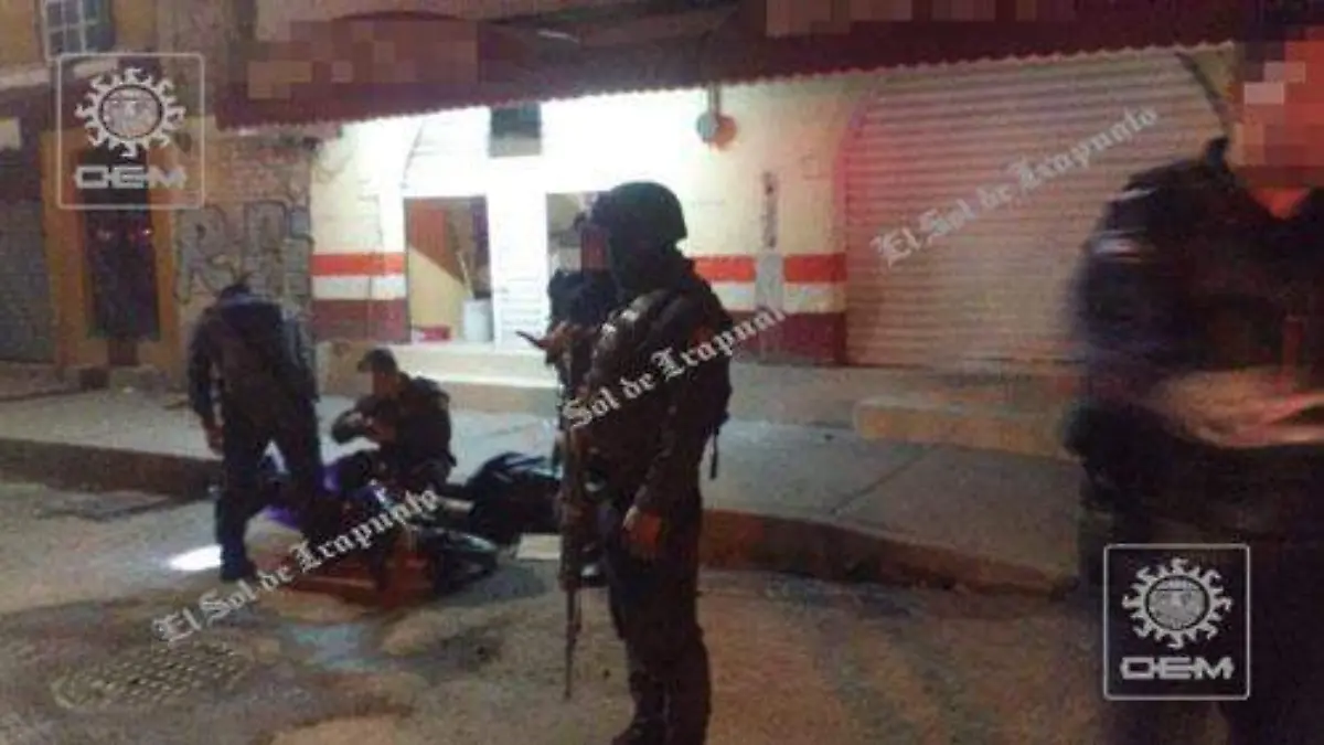 balean a motociclista OK