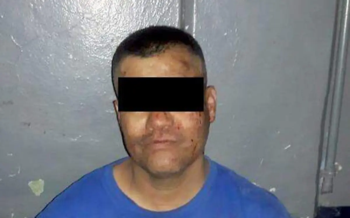 detenido por daños a patrulla