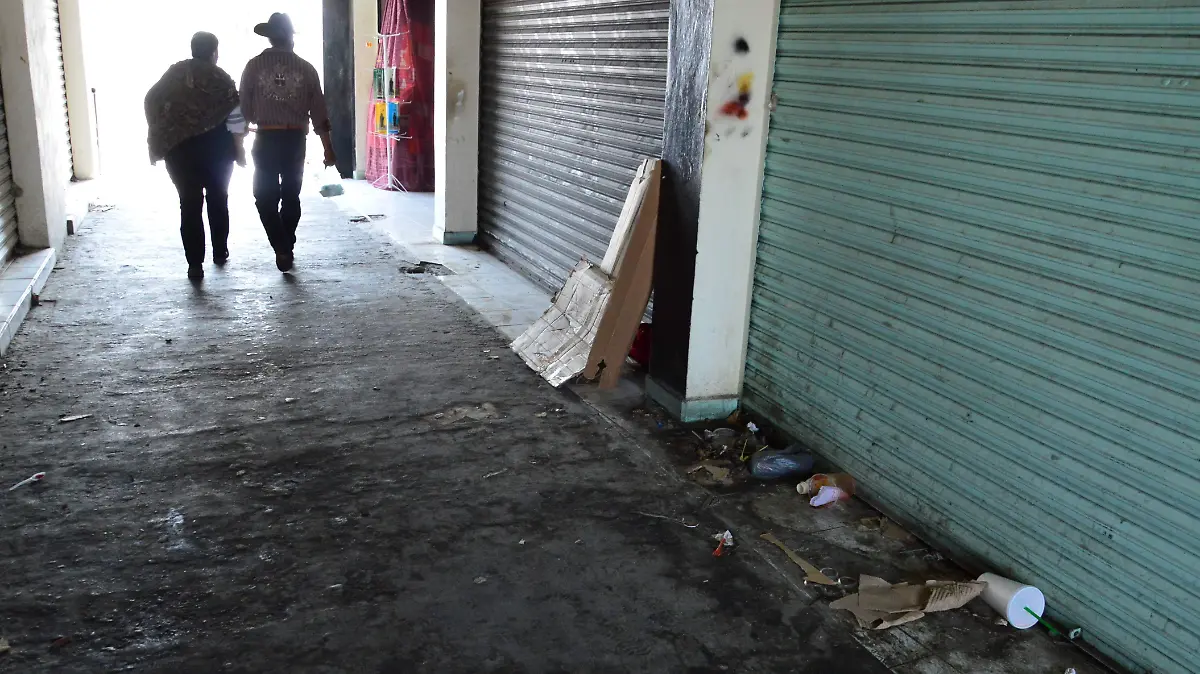 El pasillo es la zona contaminada