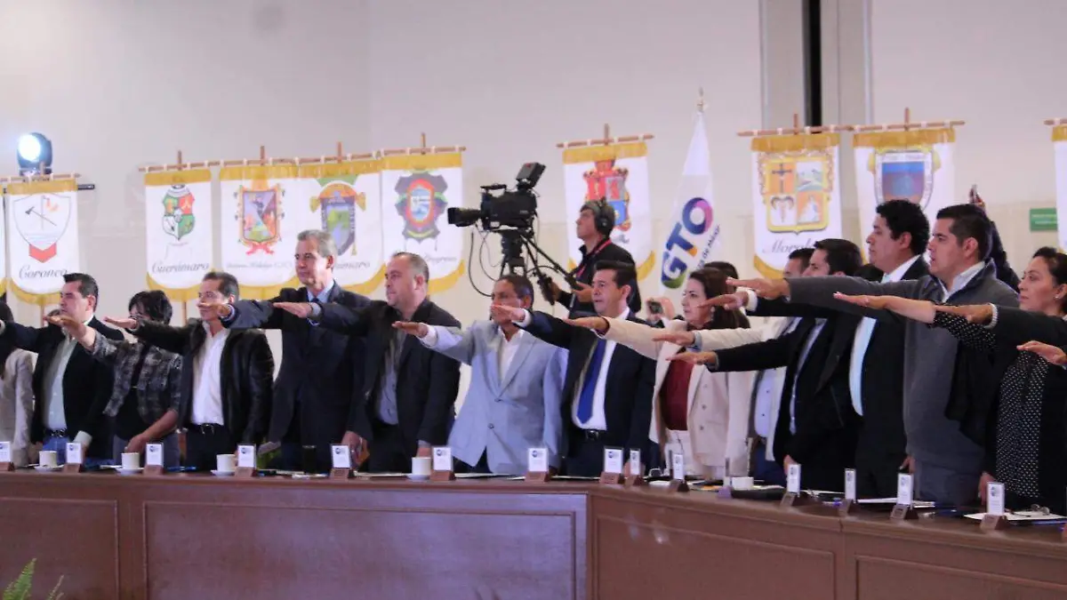 MOMENTO EN QUE EL ALCALDE