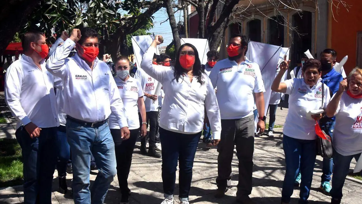 Karen guerra inicio de campaña (2)