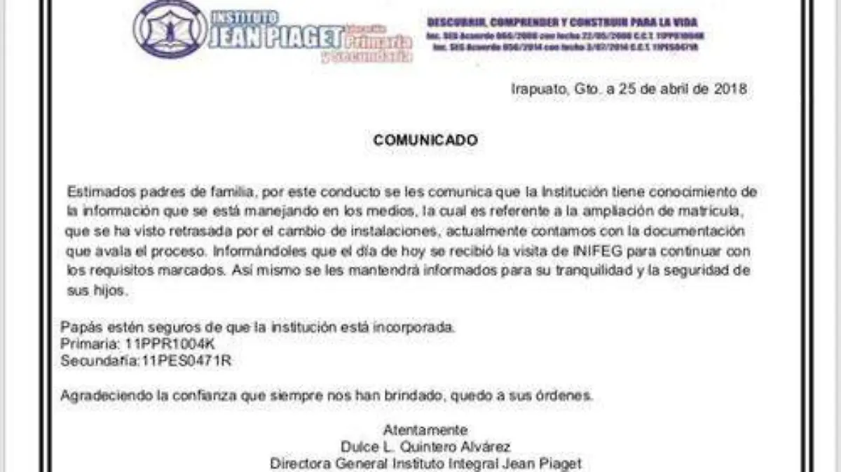 RESPONDE COLEGIO OK