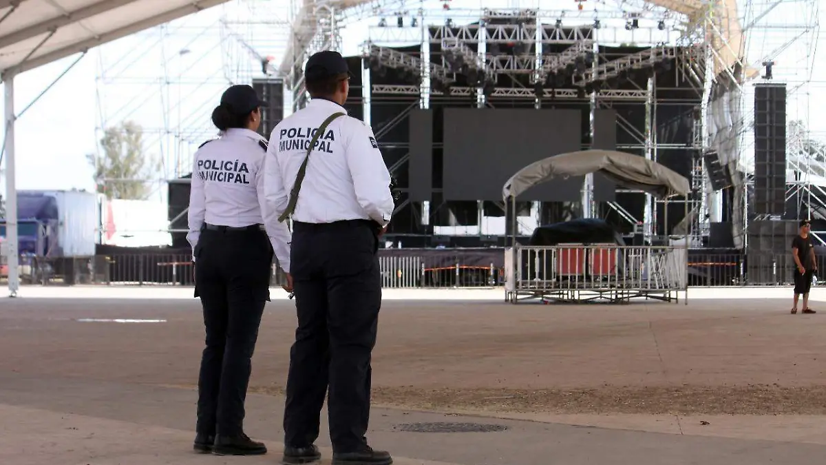 Apoyo policial en feria de las fresas (3)