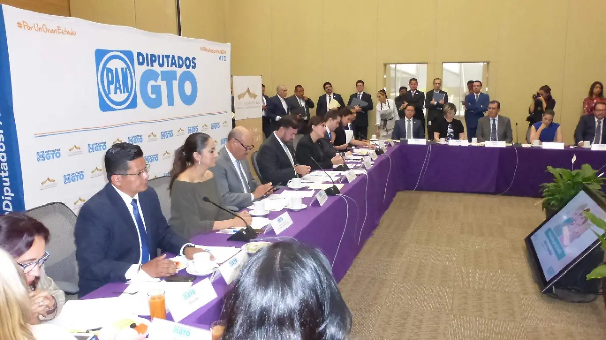 Guanajuato presenta bancada del PAN en el Congreso 17 iniciativas de Ley para este periodo 2