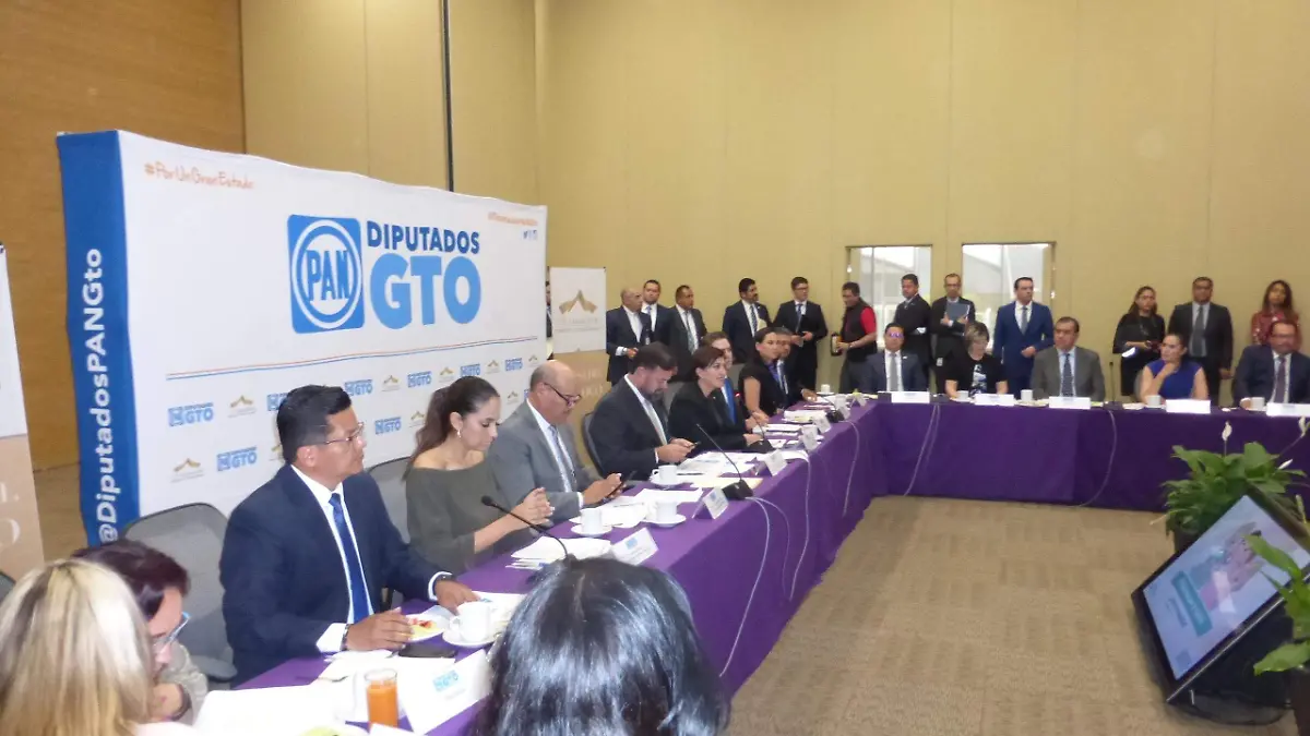 Guanajuato presenta bancada del PAN en el Comngreso 17 iniciataivas de Ley para este periodo 4