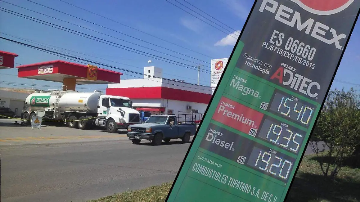 Gasolina en Cuerámaro