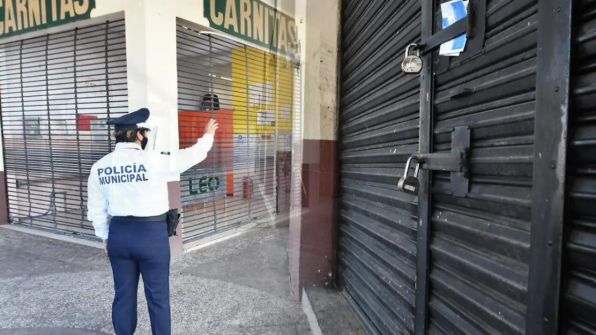 Comercios cerrados