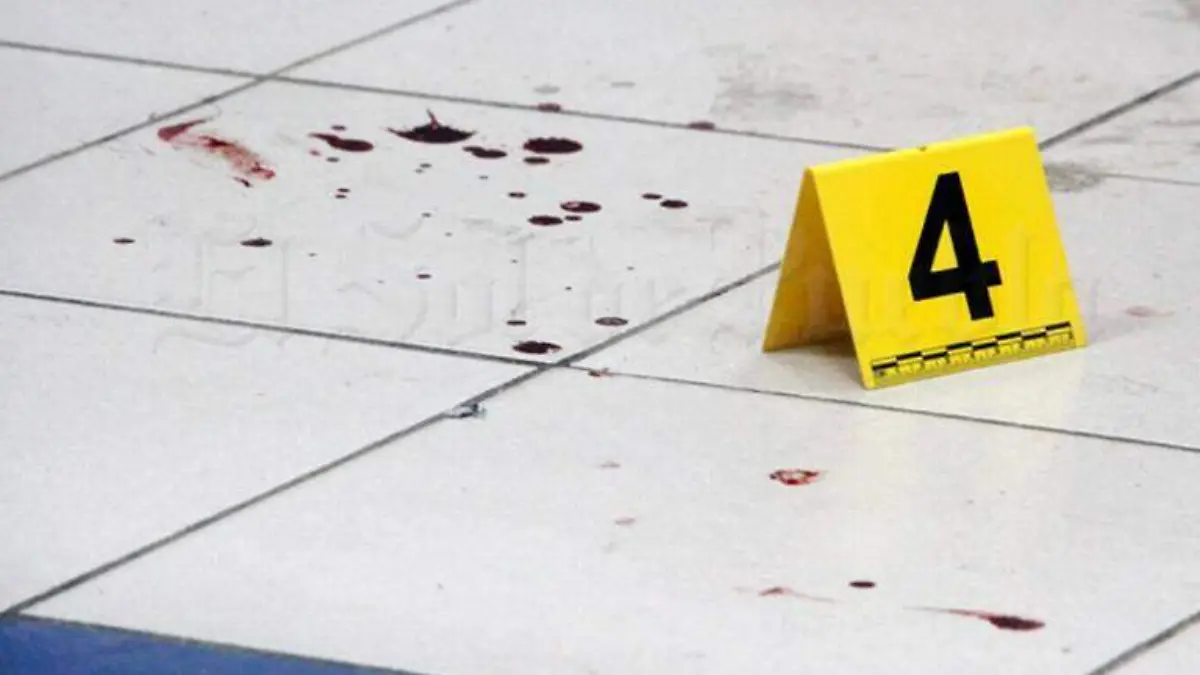 Escena del crimen 4 - muerto - sangre