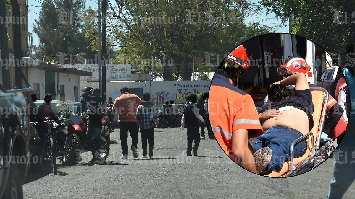 Baleado Escuela