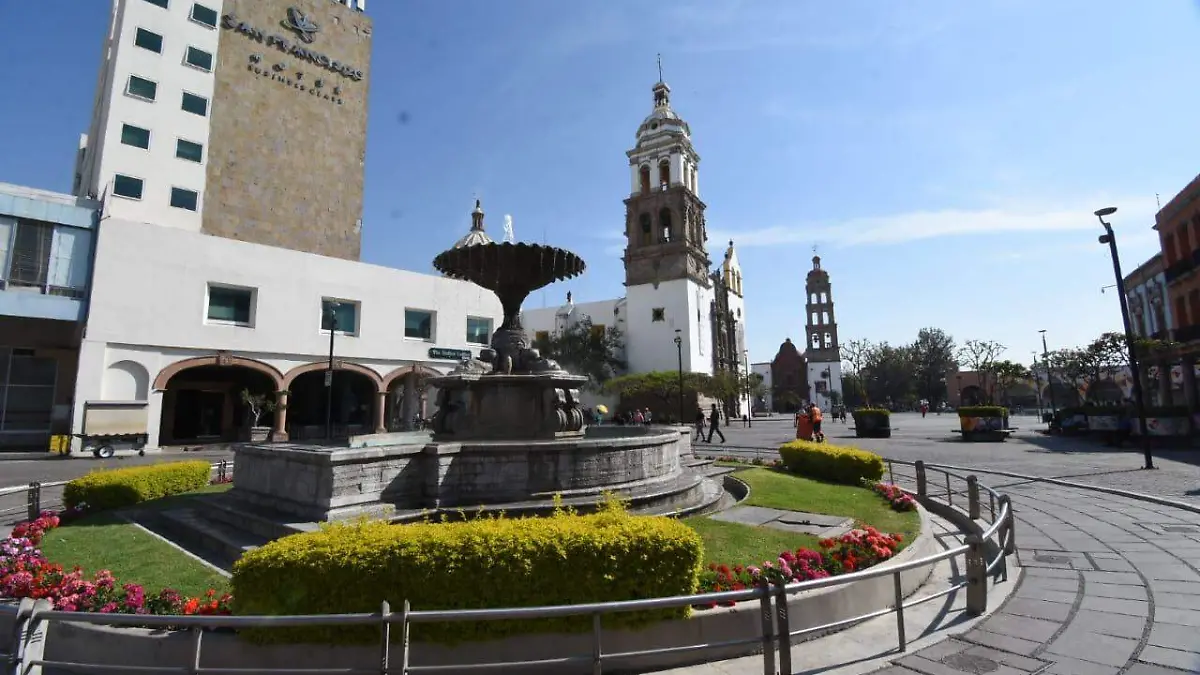 Descubre las siete plazas conectadas en el Centro Histórico de Irapuato