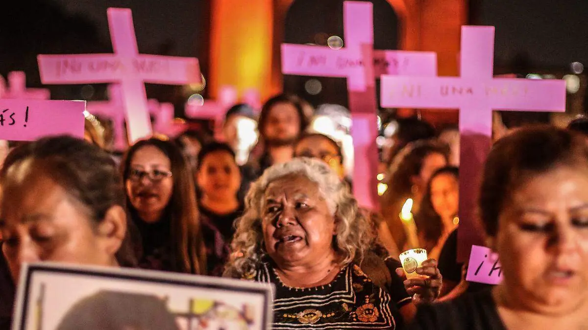 Protesta feminicidios