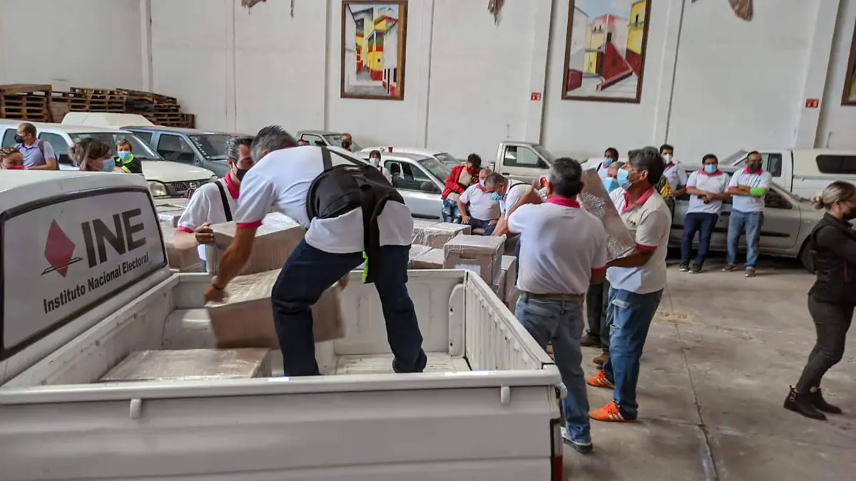 GUANAJUATO- INE entrega Listas Nominales para la jornada electoral del  1 de junio en Guanajuato (4)