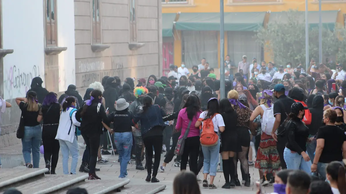 Feministas de Irapuato recuerdan represión de marcha en 2022 con manifestación digital