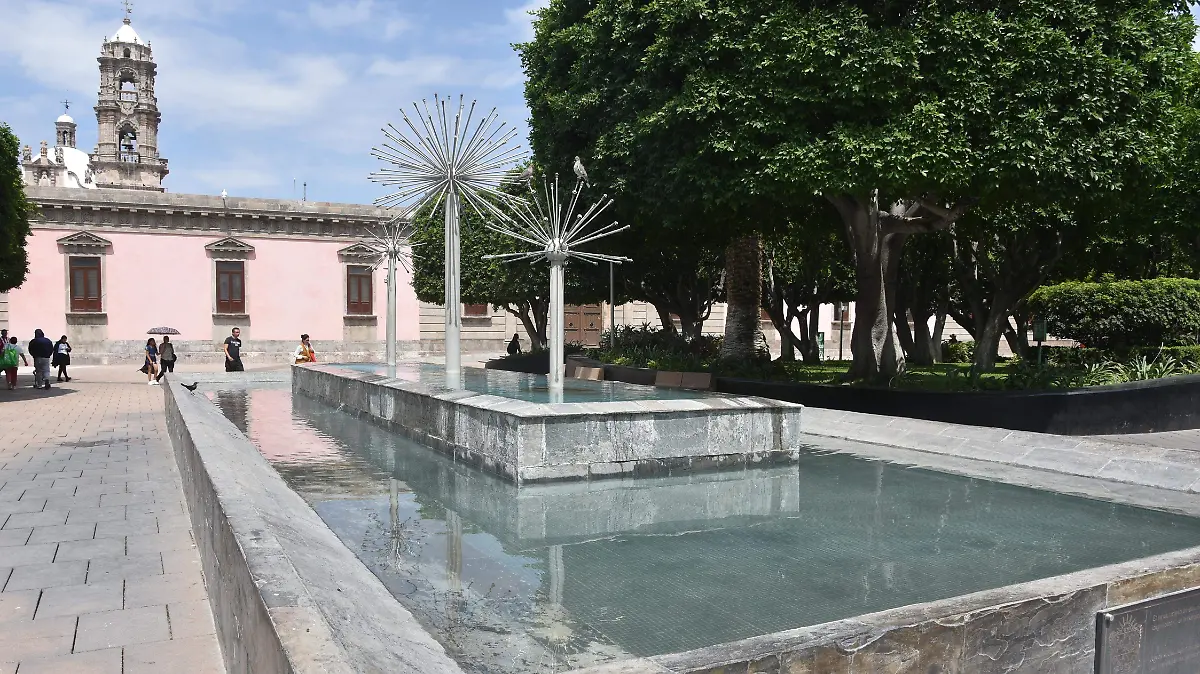 Modernizarán Fuentes Danzarinas de Irapuato
