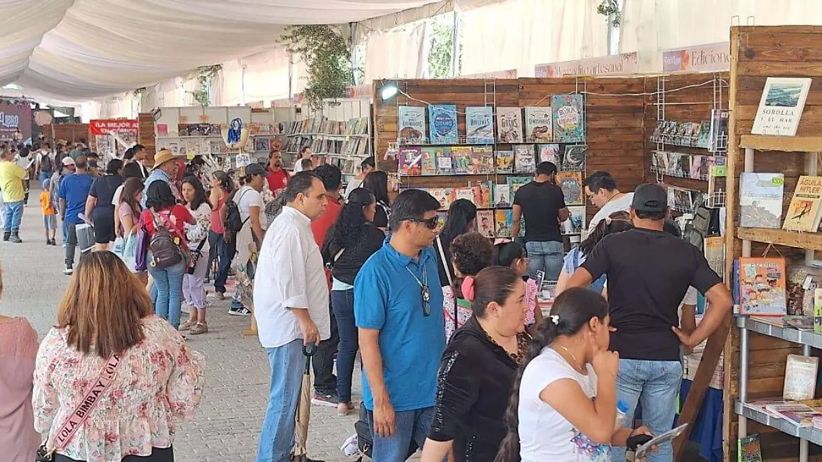 Feria Libro visitantes (1)