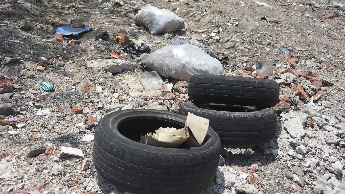 Llantas provocan contaminación