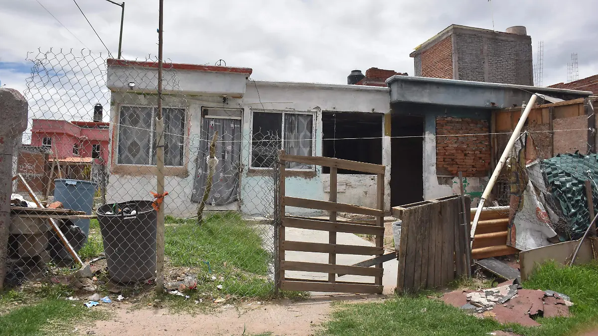 Casas del Infonavit abandonadas en Irapuato