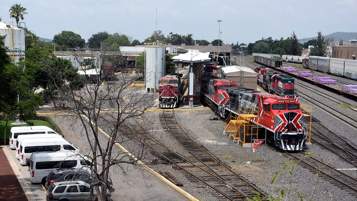 Tren de pasajeros en Irapuato
