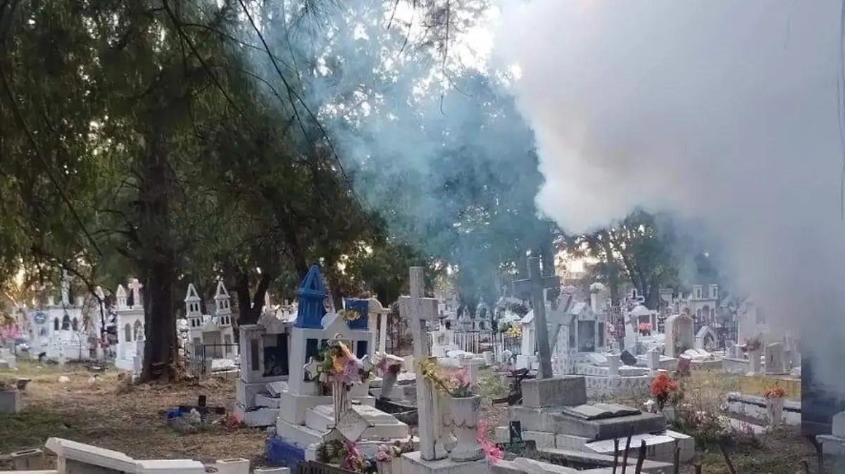 Fumigación panteones