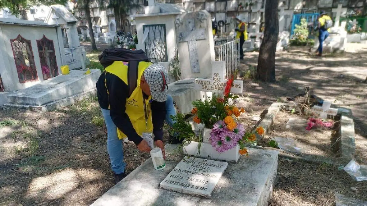 Fumigación panteones