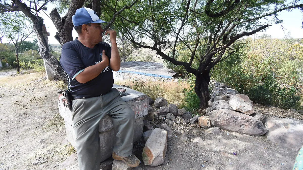 Familias de la comunidad El Garbanzo