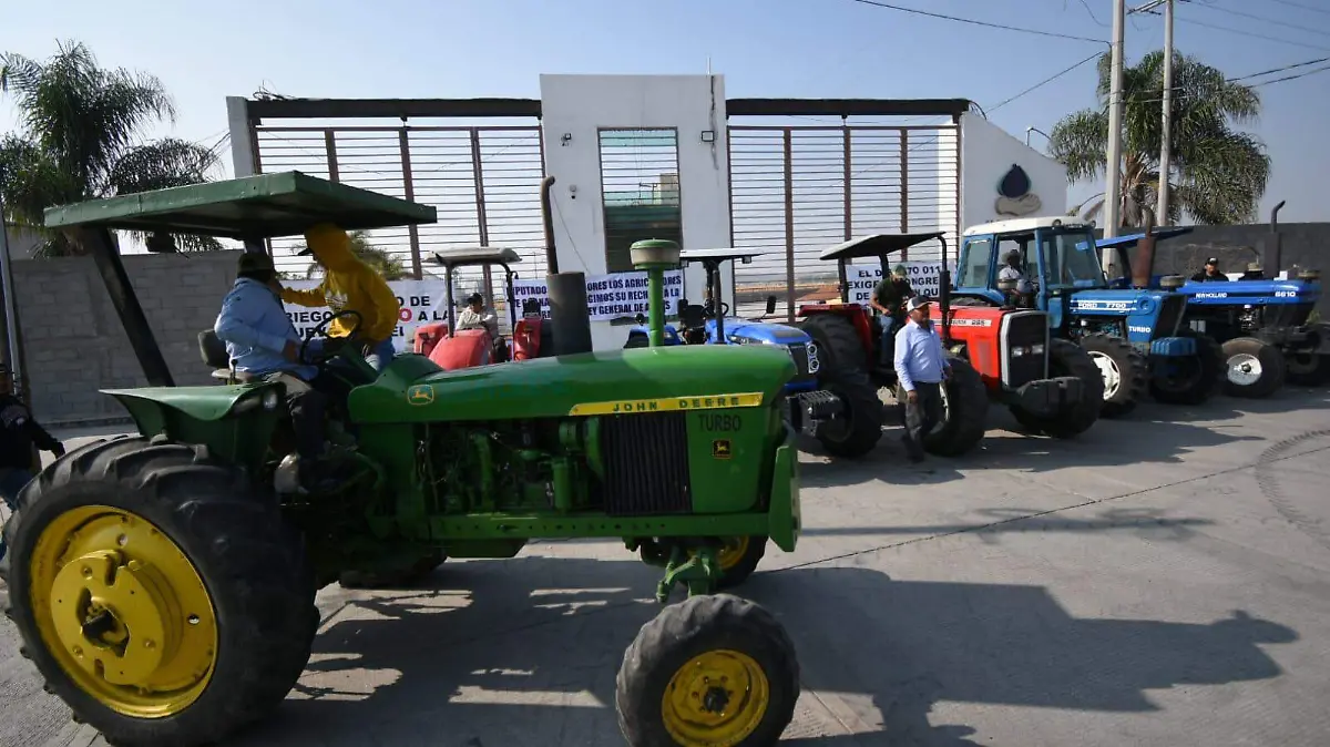 Manifestación de campesinos