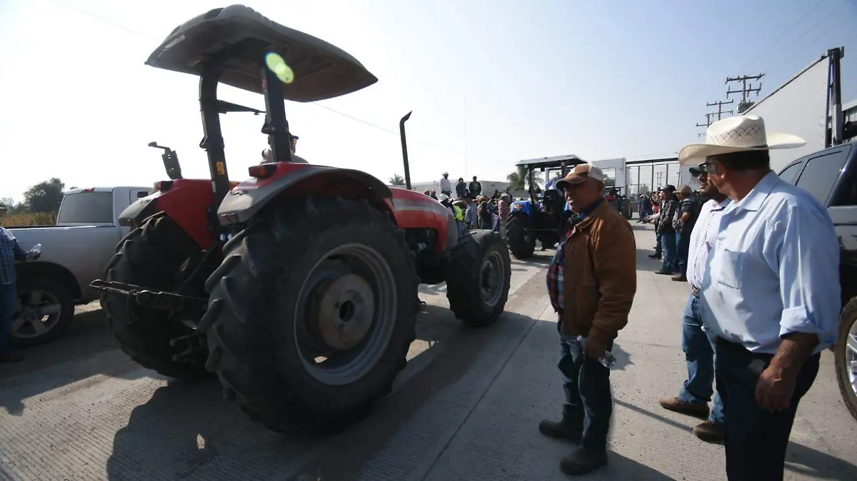 Manifestación de campesinos