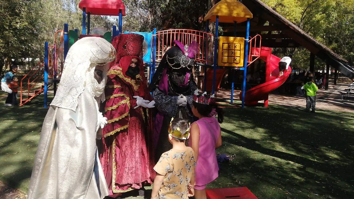 reyes magos en el zoo