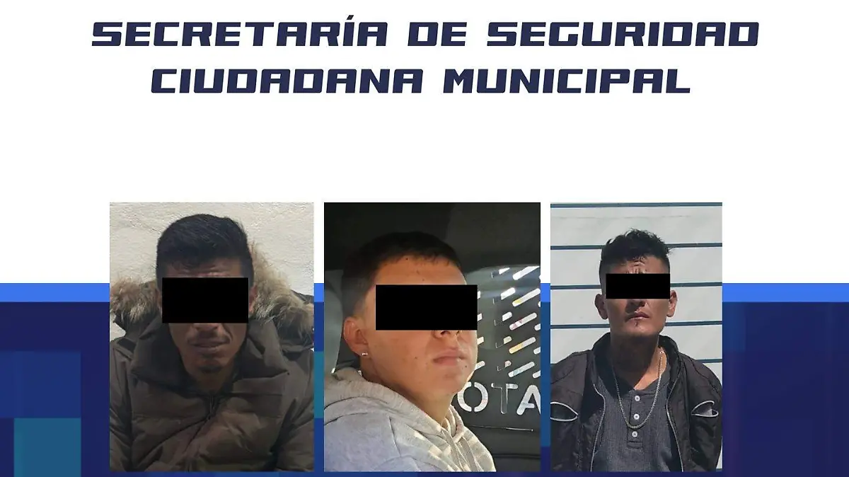 Seguridad en Irapuato Detienen a tres presuntos asaltantes en distintos hechos