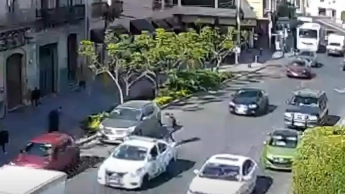 disparan frente a transito (2)