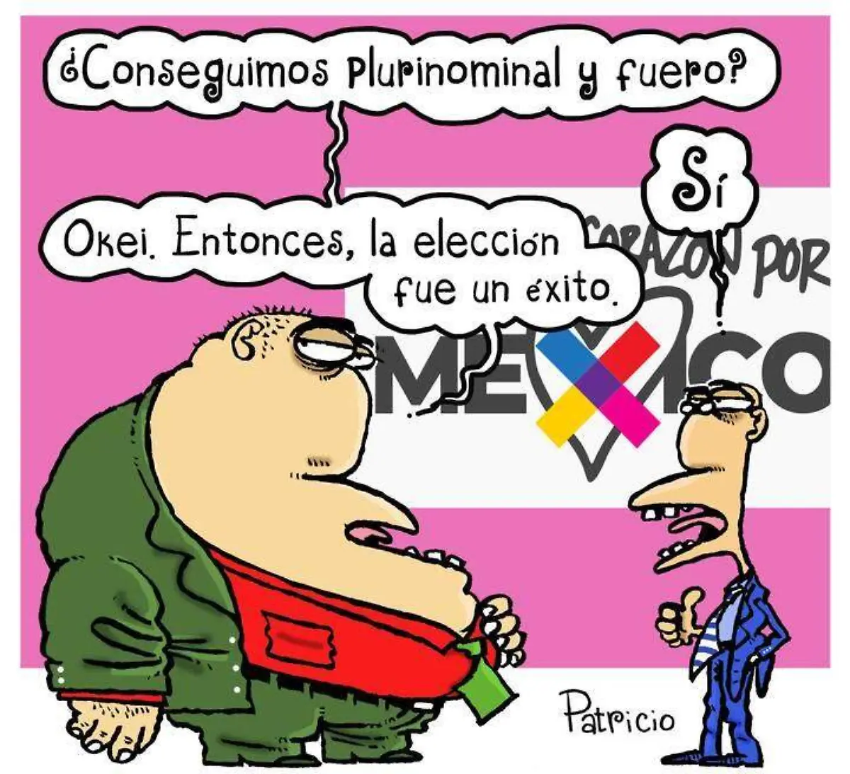 Patricio - La Elección Fue Un Éxito