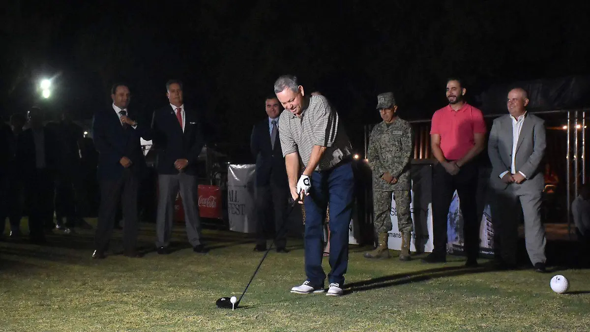 Inauguración torneo golf