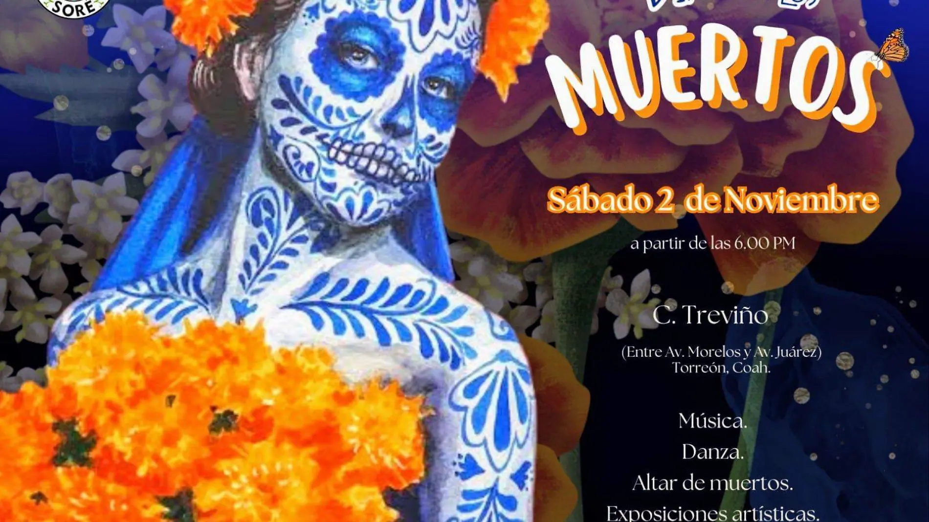 Habrá festival cultural de Día de Muertos en Torreón