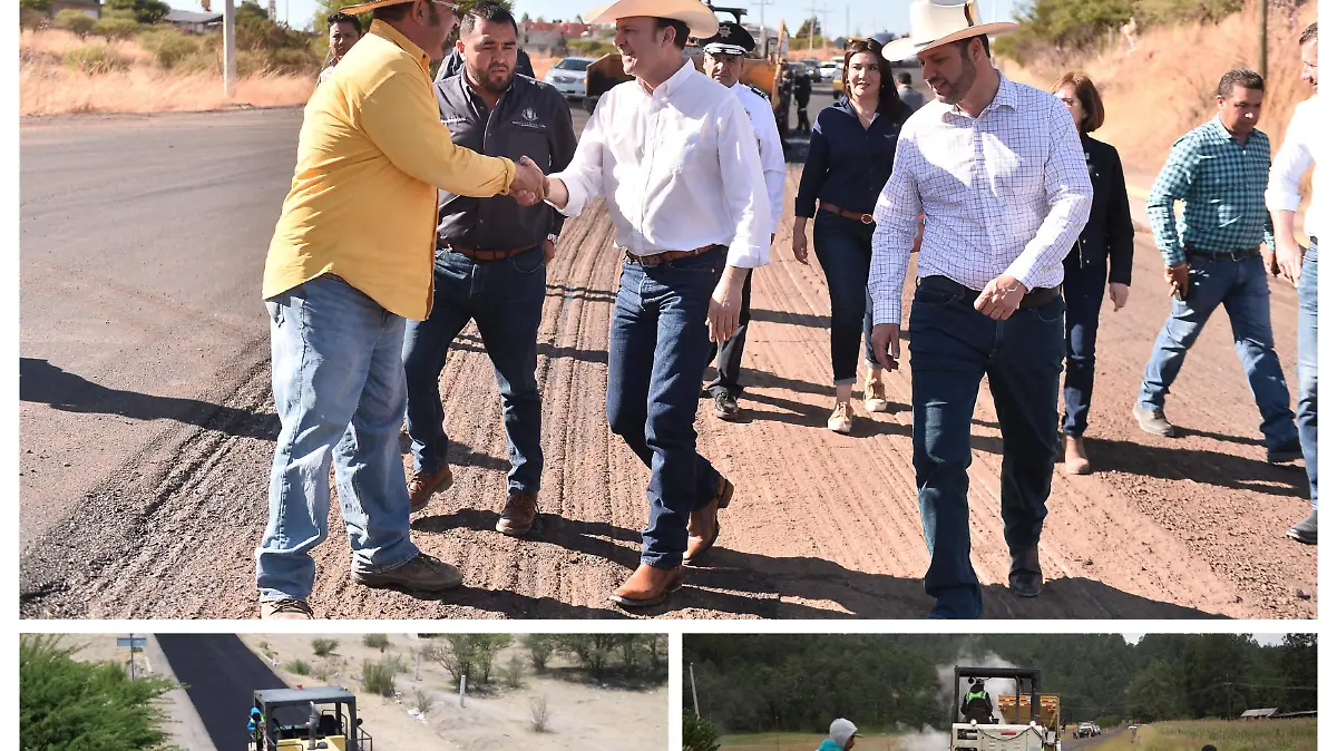 Gobierno atiende caminos rurales de 20 municipios y garantiza acceso a comunidades
