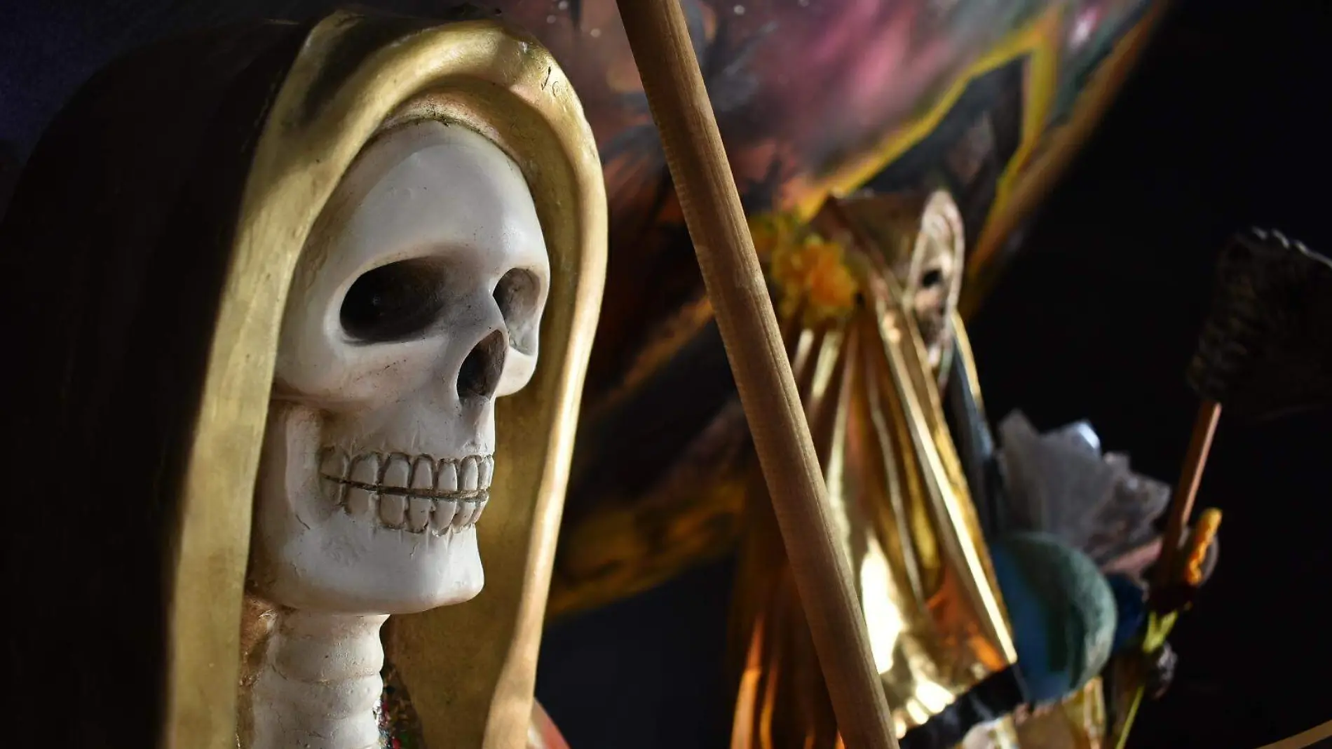 4 Abril edificó esta capilla hace 6 años a petición de la misma Santa Muerte