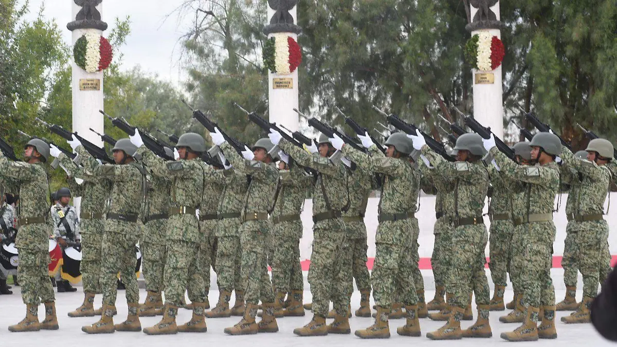 Conmemoran en Torreón la gesta de los Niños Héroes de Chapultepec.