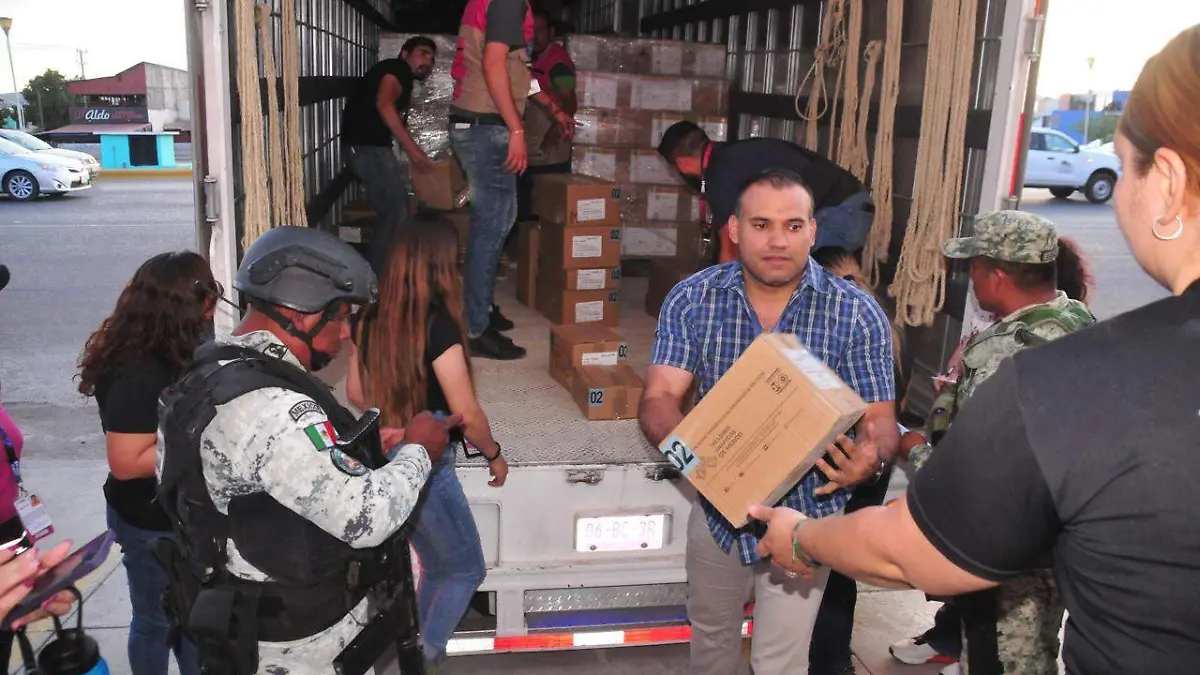 Llegada de boletas