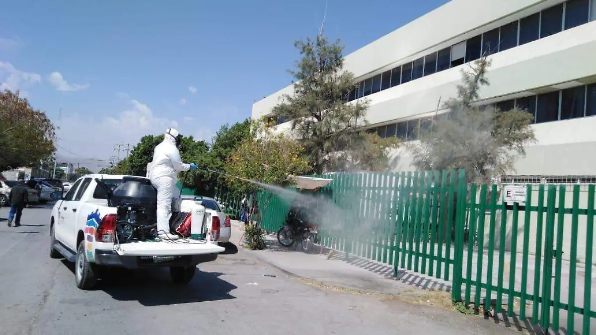 Sanitizan muni