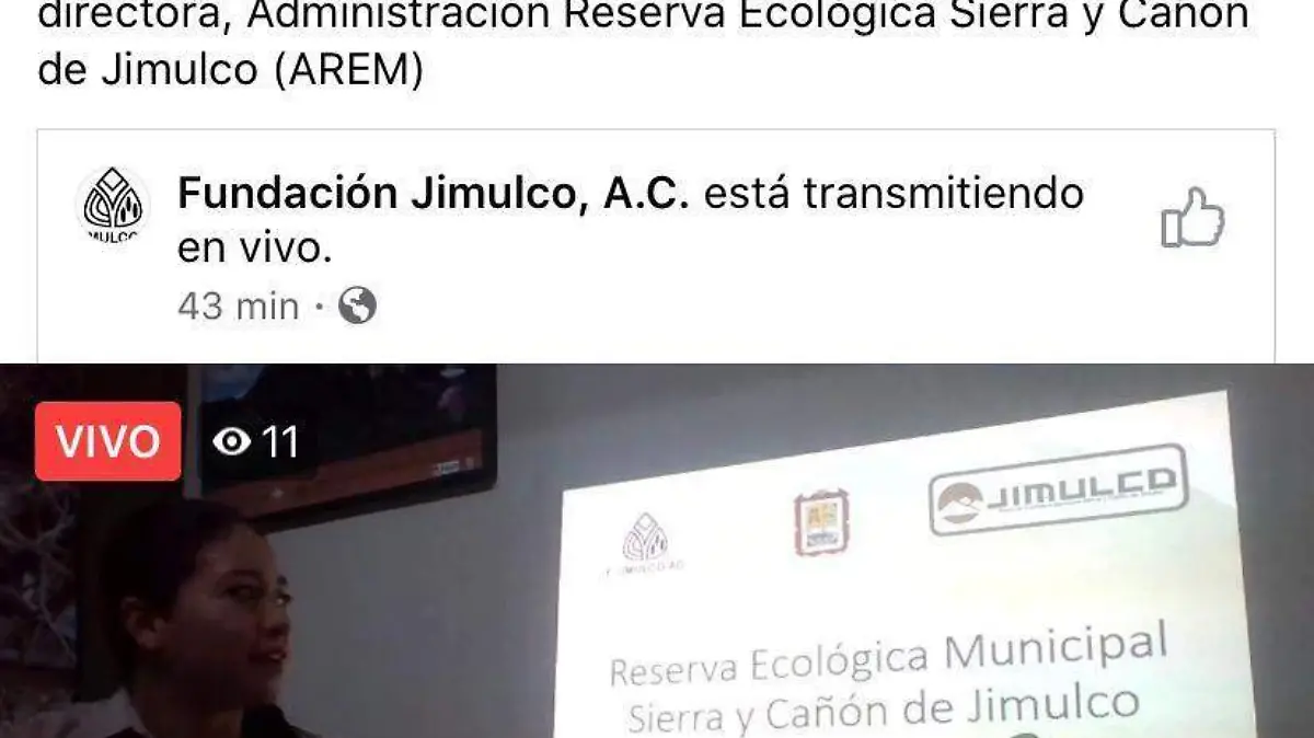 MIGUEL 4  Con conferencias virtuales, conectan con la Madre Tierra