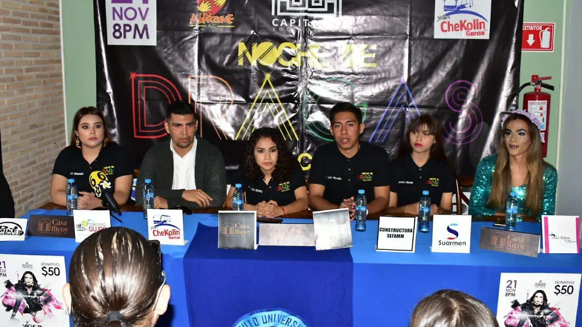 07 Noche de Dragas con Causa, apoyarán a Casa Hogar Abrázame